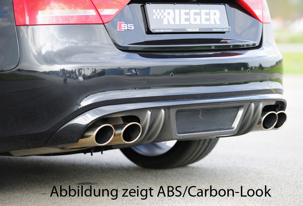 Difusor Audi A5 S5 (B8/B81) sportback 06.07-07.11 (S-LINE) -Preto Mate - Image 3