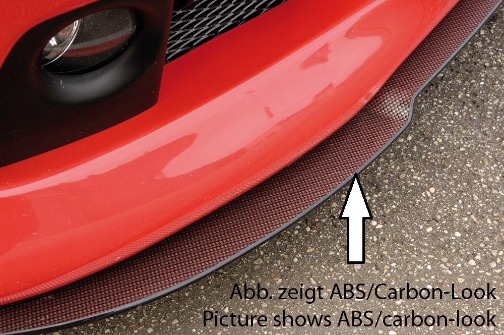 Spoiler / Lip Audi A3 S3 (8L) Preto Mate (Não S-LINE)