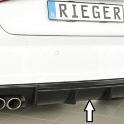 Difusor Audi A3 (8V) 5-dr. (sportback 8VA) 07.12-08.16  (S-LINE) -Preto Mate