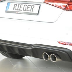 Alternative view of Difusor Audi A3 (8V) 5-dr. (sportback 8VA) 09.16-  (S-LINE) -Preto Mate