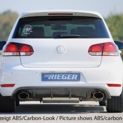 Alternative view of Difusor VW Golf 6 GTI convertible   -Preto Mate