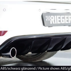 Alternative view of Difusor VW Golf 6 GTI convertible   -Preto Mate