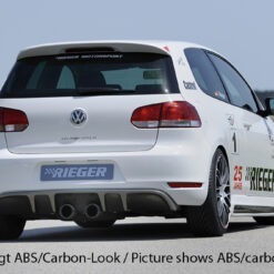 Alternative view of Difusor VW Golf 6 GTI convertible   -Preto Mate