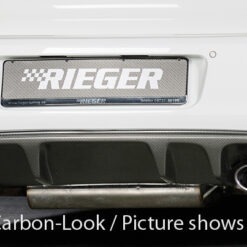 Difusor VW Golf 6 GTI convertible   -Preto Mate