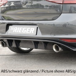 Difusor VW Golf 7 GTI Clubsport 5-dr. 02.16-  -Preto Mate