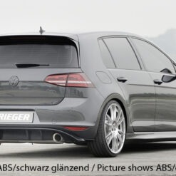 Alternative view of Difusor VW Golf 7 GTI Clubsport 5-dr. 02.16-  -Preto Mate