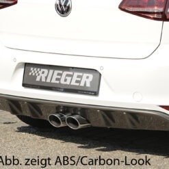 Difusor VW Golf 7 5-dr. 10.12-  -Preto Mate