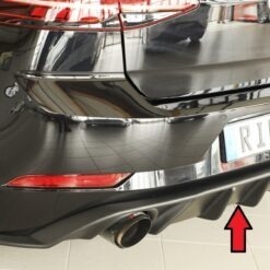 Difusor VW Golf 7 GTI 5-dr. 02.17-   -Preto Mate