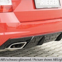 Alternative view of Difusor Skoda Octavia RS (5E) sedan 06.13-01.17   -Preto Mate