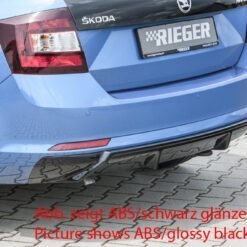Alternative view of Difusor Skoda Rapid (NH) spaceback 07.12-04.17   -Preto Mate