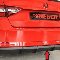 Difusor Skoda Superb III (3T/3V) sedan 11.18-07.19 (bis Facelift 2)  -Preto Mate