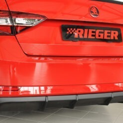Alternative view of Difusor Skoda Superb III (3T/3V) sedan 11.18-07.19 (bis Facelift 2)  -Preto Mate