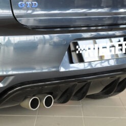 Alternative view of Difusor VW Golf 6 GTD 5-dr.   -Preto Brilhante