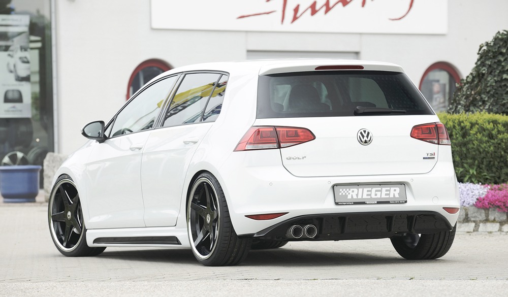Difusor VW Golf 7 GTD 5-dr. 06.13-12.16 -Preto Brilhante - Image 3