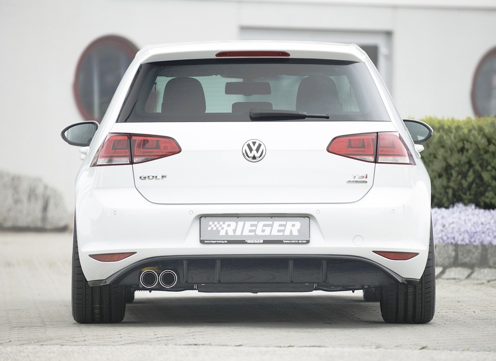 Difusor VW Golf 7 GTD 5-dr. 06.13-12.16 -Preto Brilhante - Image 4
