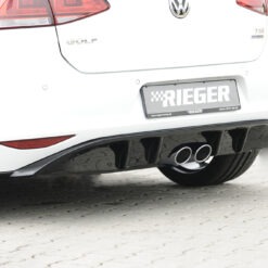 Difusor VW Golf 7 5-dr. 10.12- Preto Brilhante