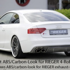 Alternative view of Difusor Audi A5 S5 (B8/B81) coupe 10.11-06.16  (S-LINE) -Preto Brilhante