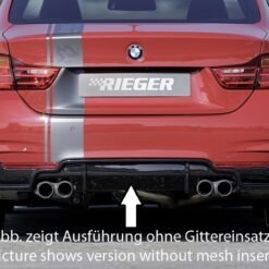 Difusor BMW 4-series F36  (3C) gran coupe (5-dr.) 07.15-  LCI  -Preto Brilhante
