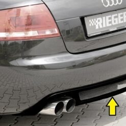 Difusor Audi A4 (8H) convertible 04.02-12.05   -Preto Brilhante