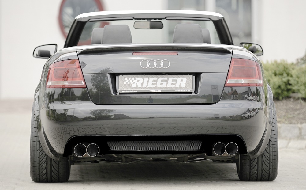 Difusor Audi A4 (8H) convertible 04.02-12.05 -Preto Brilhante - Image 3