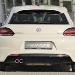 Difusor VW Scirocco 3 (13) 2-dr. 08.08-04.14   -Preto Brilhante