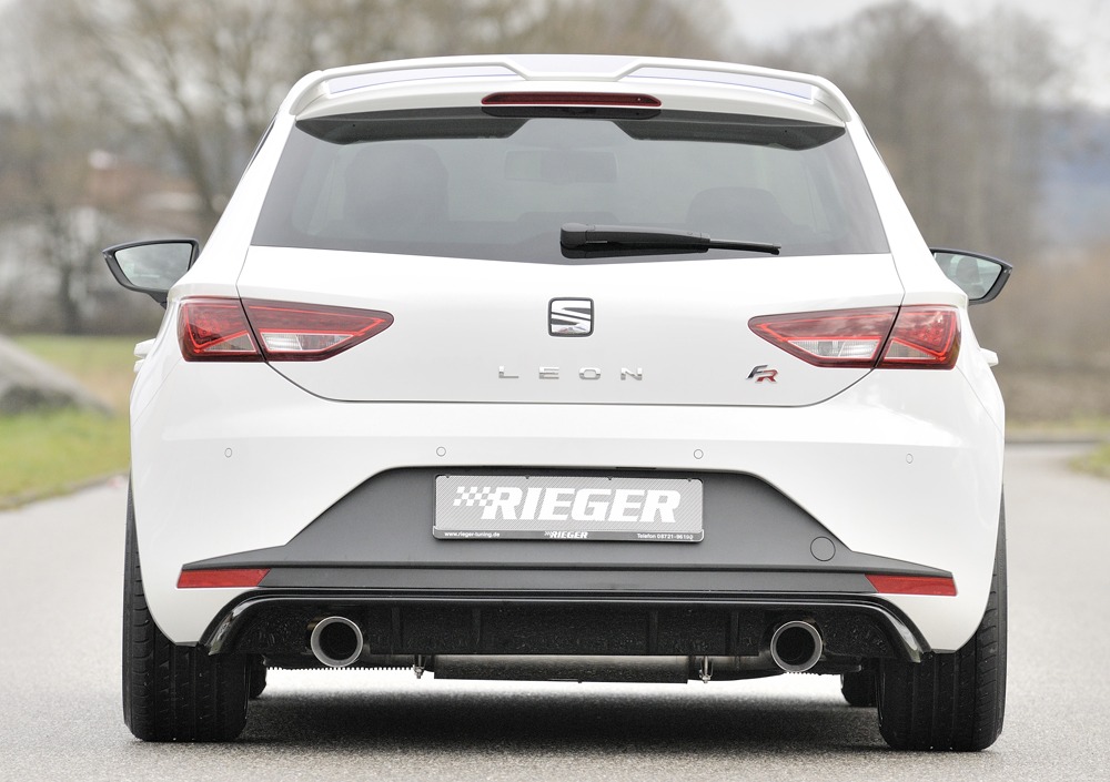 Difusor Seat Leon FR (5F) 5-dr. 01.13-12.16 -Preto Brilhante - Image 2
