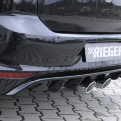 Difusor VW Golf 7 R-Line 3-dr. 10.12-12.16   -Preto Brilhante