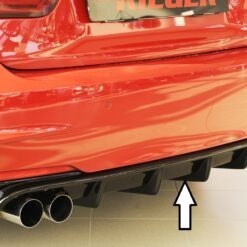 Difusor BMW 3-series F31  (3K/3K-N1) touring 10.12-06.15   -Preto Brilhante