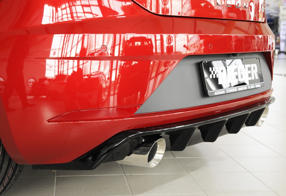 Difusor Seat Leon FR (5F) 5-dr. 01.17- -Preto Brilhante - Image 3