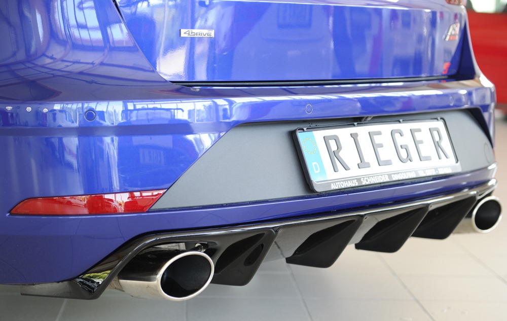 Difusor Seat Leon Cupra (5F) 5-dr. (ST/station wagon) 01.17- -Preto Brilhante - Image 3