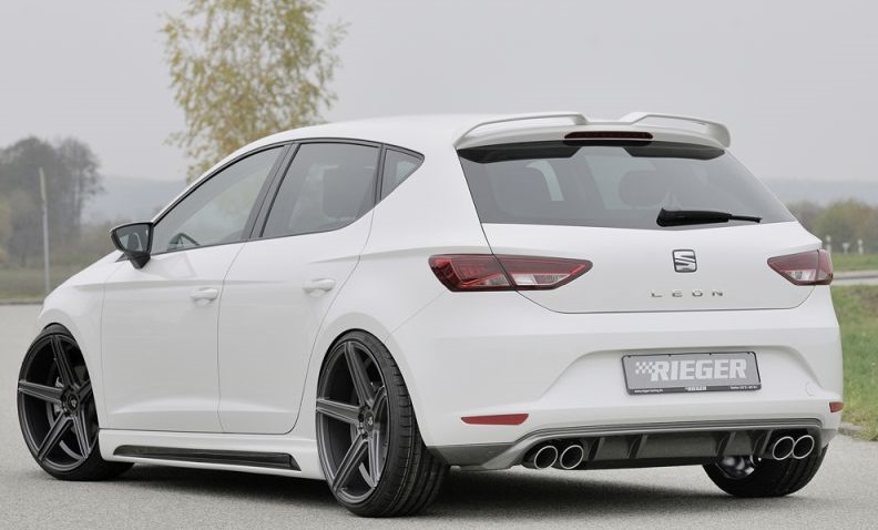 Difusor Seat Leon FR (5F) 5-dr. 01.17- -Preto Brilhante