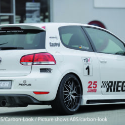 Alternative view of Difusor VW Golf 6 5-dr. 10.08-  -Preto Brilhante