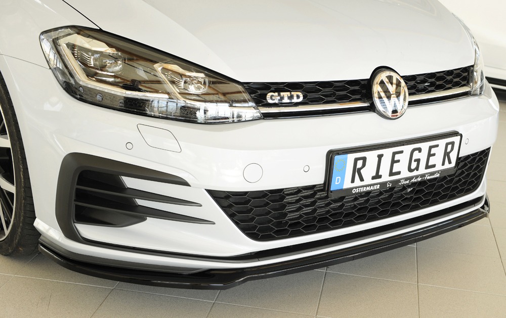 Spoiler / Lip VW Golf 7 GTI 5-dr. 02.17- Preto Brilhante - Image 2