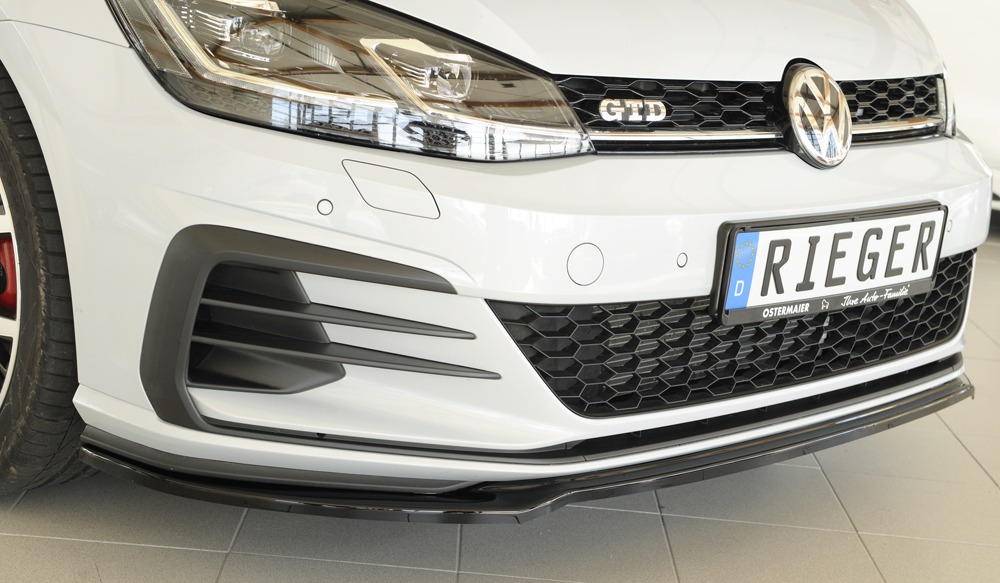 Spoiler / Lip VW Golf 7 GTI 5-dr. 02.17- Preto Brilhante - Image 3