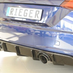 Alternative view of Difusor Audi TT (8J-FV/8S) roadster 09.18-  (Não SLINE) -Preto Brilhante