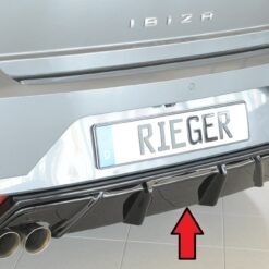 Difusor Seat Ibiza FR (KJ) 5-dr. 01.17-  -Preto Brilhante