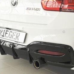 Alternative view of Difusor BMW 1-series F21  (1K2) sedan / 2-dr. 05.2015-  LCI  -Preto Brilhante