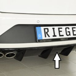 Difusor Seat Leon FR (5F) 5-dr. (ST/station wagon) 01.17-   -Preto Brilhante