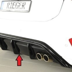 Difusor Ford Focus 4 ST (DEH) 5-dr. (hatchback) 06.19-03.22   -Preto Brilhante
