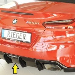 Difusor BMW Z4 (G4Z/G29) roadster 03.19-  -Preto Brilhante