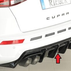 Difusor Seat Ateca Cupra (5FP)  09.18-07.20   -Preto Brilhante