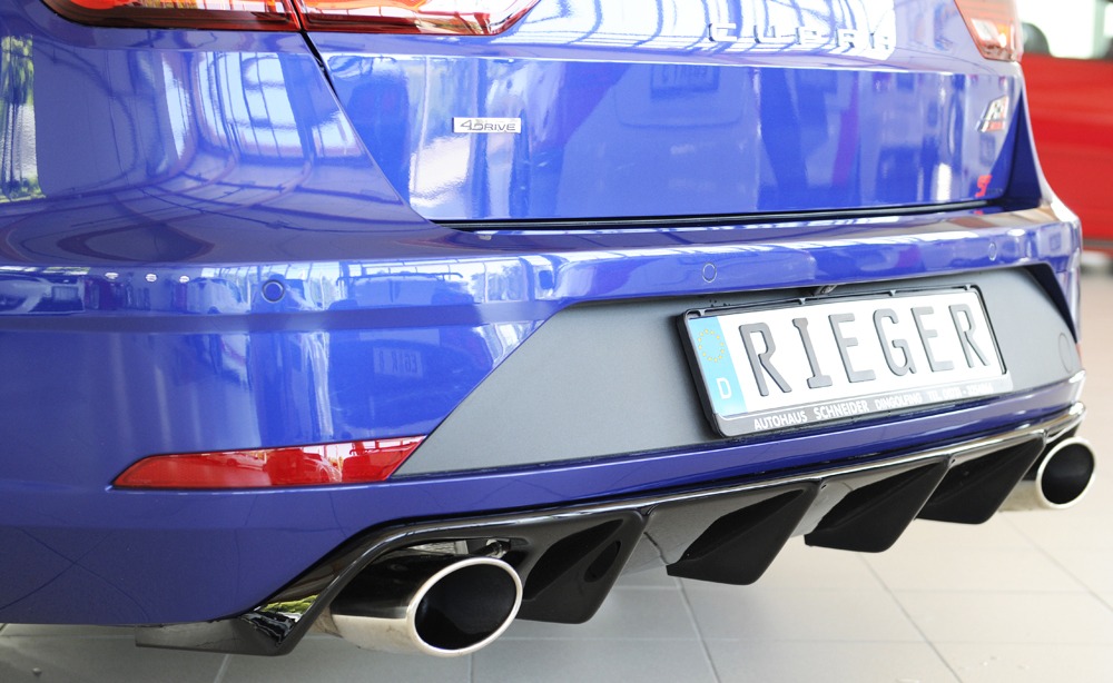 Difusor Seat Leon Cupra (5F) 5-dr. (ST/station wagon) 01.17- -Preto Brilhante - Image 2