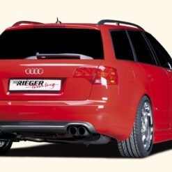 Alternative view of Difusor Audi A4 (8E) type B7 sedan 11.04-  (Não SLINE) -Look Carbono