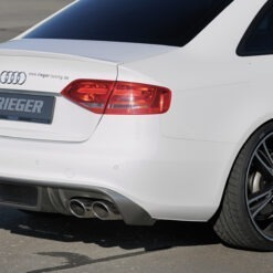 Alternative view of Difusor Audi A4 S4 (B8/B81) sedan 11.08-12.11  (S-LINE) -Look Carbono