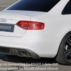 Alternative view of Difusor Audi A4 S4 (B8/B81) sedan 11.08-12.11  (S-LINE) -Look Carbono