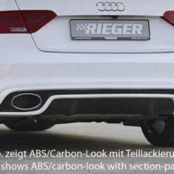 Difusor Audi A5 S5 (B8/B81) coupe 10.11-06.16  (S-LINE) -Look Carbono