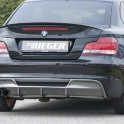 Alternative view of Difusor BMW 1-series E82, E88  (182 / 1C) coupe 10.07-  -Look Carbono