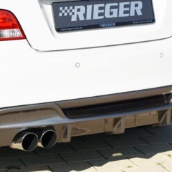 Alternative view of Difusor BMW 1-series E82, E88  (182 / 1C) coupe 10.07-  -Look Carbono