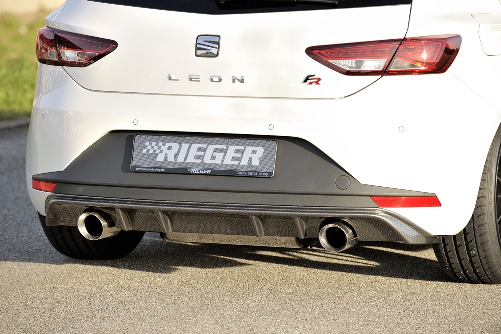 Difusor Seat Leon FR (5F) 5-dr. 01.13-12.16 -Look Carbono