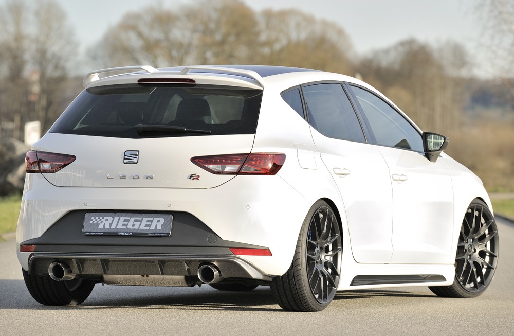 Difusor Seat Leon FR (5F) 5-dr. 01.13-12.16 -Look Carbono - Image 3